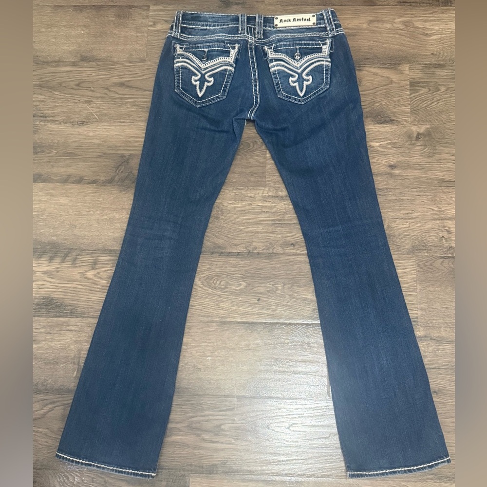 Rock Revival Darcy Boot Jeans Size 28 EUC